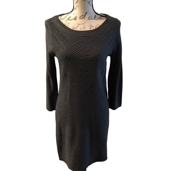Mossimo Long Sleee Knit Sweater Dress Size Small Fall Winter Cozy Target - Picture 1 of 5